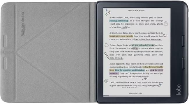 Etui Kobo Libra Colour SleepCover Case Black