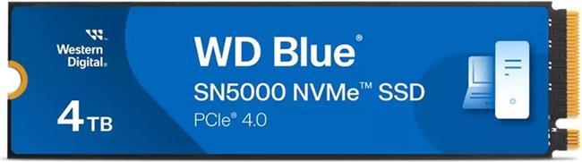 Western Digital Blue SN5000 4 TB M.2 PCI Express 4.0 NVMe