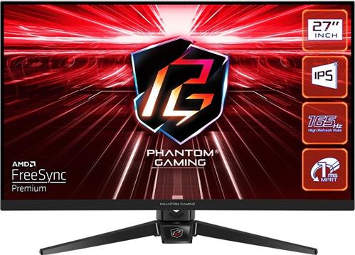 Phantom PG27FF1A | 27 " | IPS | 1920 x 1080 pixels | 16:9 | 1 ms | 250 cd/m2 | Black | 1 | HDMI ports quantity 2 | 165 Hz