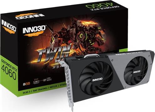 Grafička kartica Inno3D GeForce RTX 4060 Twin X2 V2 8GB