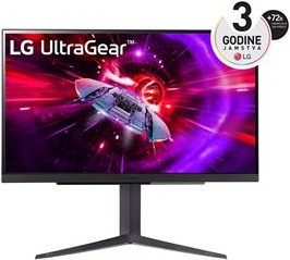 MON 27 LG 27GR83Q-B UltraGear IPS 240Hz