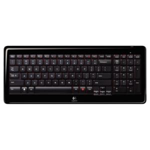 Tipkovnica Logitech Wireless Keyboard K340, USB, Crna
