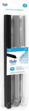 3Doodler FILAMENT 250 PCS ABS 3 COLORS AB-MONO-250 Black, Silver, White 2 g