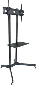 Techly Floor Trolley with Shelf Support LCD / LED / Plasma 30-65" ICA-TR6