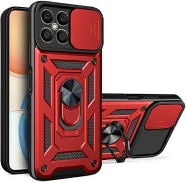 MM TPU XIAOMI REDMI NOTE 14 PRO+ 5G ANTI-SHOCK WITH RING crvena