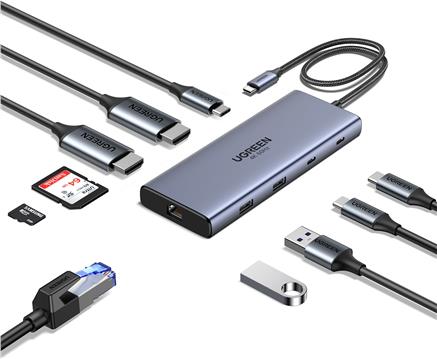 Ugreen 10in1 USB-C hub with 100W PD