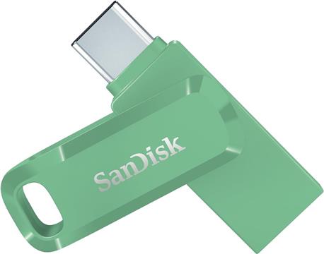 SanDisk Ultra Dual Drive Go USB Type-C, Global, 400MB/s 256GB- green