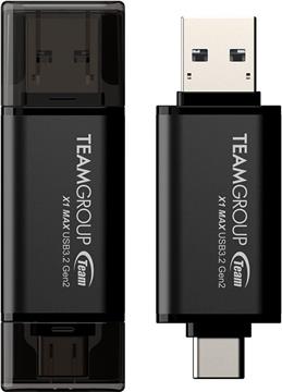 Teamgroup 1TB 1000/900 MB/s X1 MAX USB 3.2 Gen2 x1