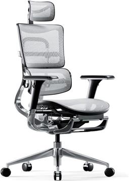 Diablo V-Master gaming chair black and white