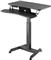 Maclean MC-835 Portable Desk Electric Height Adjustable 72 -122cm max. 37 kg Control Panel Sit Stand Work Station