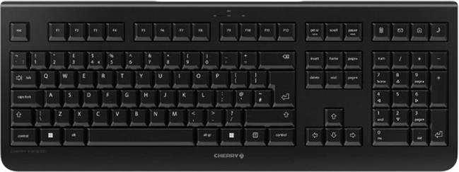 Cherry KW 3000 tiha bežična tipkovnica, crna
