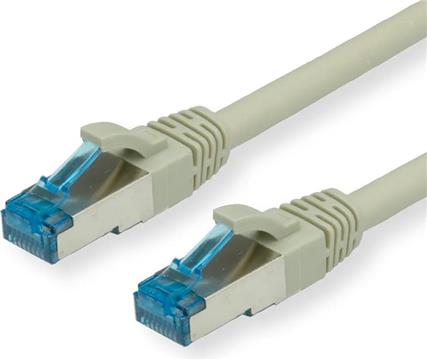 Roline VALUE S/FTP mrežni kabel Cat.6a, sivi, 15m