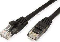 Roline VALUE UTP Patch kabel Cat.6A (Class EA) 5 m, crni