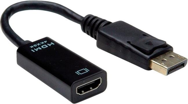 Roline VALUE adapter/kabel 4K DP - HDMI, M/F
