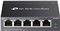 Omada 5-Port Gigabit Desktop Switch with 4-Port PoE+ PORT: 4× Gigabit PoE+ Ports, 1× Gigabit Non-PoE Port SPEC: 802.3af/at, 65 W PoE Power, Desktop Steel Case FEATURE: Plug and Play