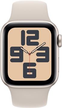 APPLE Watch SE GPS 40mm Starlight Aluminium Case with Starlight Sport Band - S/M