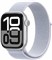 APPLE Watch Series 10 GPS + Cellular 42mm Silver Aluminium Case with Blue Cloud Sport Loop