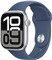 APPLE Watch Series 10 GPS + Cellular 42mm Silver Aluminium Case with Denim Sport Band - M/L