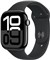 APPLE Watch Series 10 GPS + Cellular 46mm Jet Black Aluminium Case with Black Sport Band - S/M