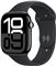 APPLE Watch Series 10 GPS 46mm Jet Black Aluminium Case with Black Sport Band - M/L