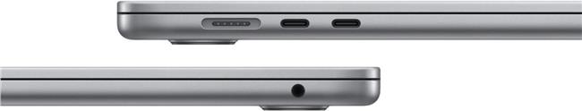 APPLE MacBook Air Z1GD 38,91cm 15,3Zoll Apple M3 8C CPU/10C GPU/16C N.E. 24GB 1TB SSD 35W Dual USB-C DE - Grau