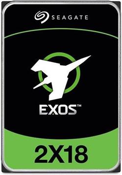 SEAGATE EXOS 2X18 SAS 18TB Helium 7200rpm 9TB Capacity per Logical Unit 12Gb/s 256MB cache 8,89cm 3,5Zoll, ST18000NM0272