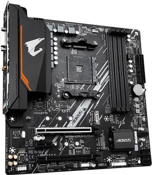 Gigabyte B550M Aorus Elite Ax, DDR4, SATA3, USB3.2GEN1, HDMI, AM4 MATX
