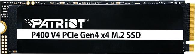 Patriot P400 V4 500GB M.2 NVME SSD PCIE GEN 4 X4, P400VP500GM28H