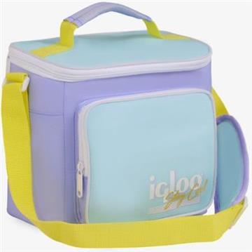 IGLOO Cooler Bag SOFT RETRO SQUARE LUNCH PASTEL