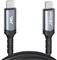 Roline VALUE Cable USB4 Gen2x2, with Emark, C–C, M/M, 240W, crni, 2.0 m