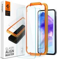 Spigen Glass tR AlignMaster 2 Pack - Samsung Galaxy A55