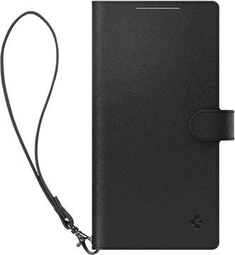 Spigen Wallet S Plus, black zaštitna futrola za telefon - Samsung Galaxy S24 Ultra (ACS07308)