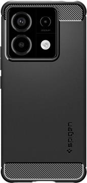 Spigen Rugged Armor, matte black - Xiaomi Redmi Note 13 Pro 5G / POCO X6 5G