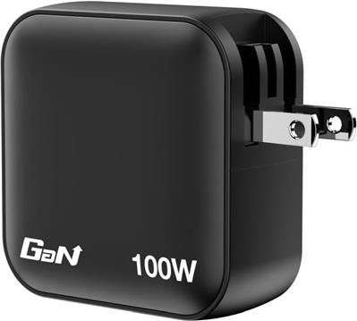 Verbatim Mini GaN zidni punjač 100W, 3×USB-C/1×USB-A, PD/QC 3.0