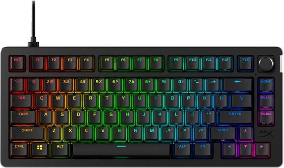 HyperX Alloy Rise 75% mehanička gaming tipkovnica, 7G7A4AA