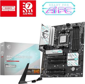 Matična ploča AM5 MSI B840 GAMING PLUS WIFI, 7E57-002R