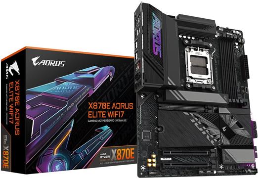 Matična ploča AM5 Gigabyte X870E AORUS ELITE WIFI7 ATX, X870E AORUS ELITE WIFI7