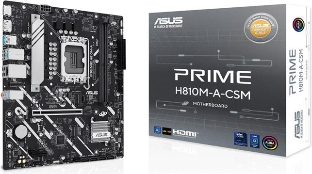 Matična ploča ASUS PRIME H810M-A-CSM Intel H810 LGA 1851 (Socket V1) micro ATX