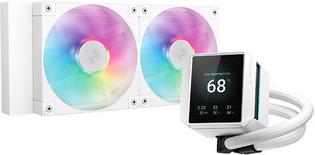 AIO Liquid Cooler DeepCool MYSTIQUE 240 ARGB, 240mm, RGB, LCD, Bel