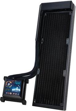 AIO Liquid Cooler Lian Li HydroShift LCD 360 Fanless, Black