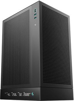 Case DeepCool CH179 Digital, Mini-ITX, LCD, Black