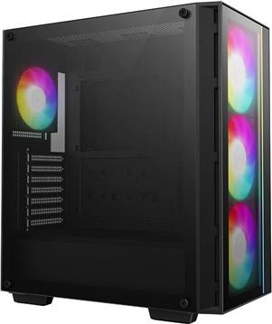 Case DeepCool MATREXX 55 V4 C, ATX, ARGB, Tempered Glass, Black