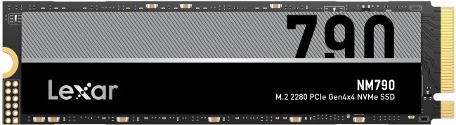 SSD 8TB M.2 80mm PCI-e 4.0 x4 NVMe, 3D TLC, Lexar NM790 (LNM790X008T-RNNNU)