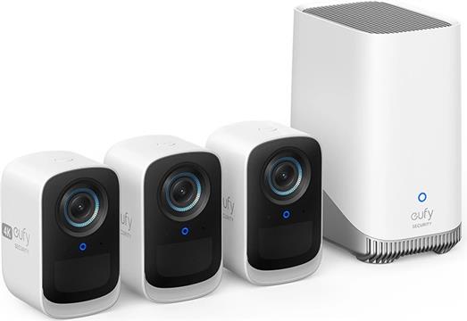 Anker Eufy Security EufyCam 3C set of 3 cameras + base