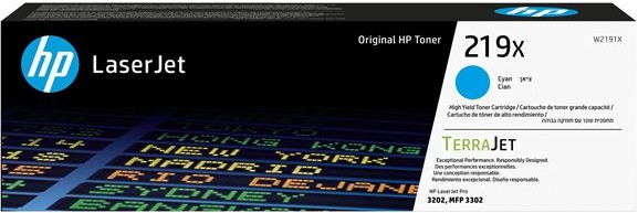 Toner HP W2191X Cyan