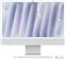 APPLE iMac Z1EJ 59,62cm 23,5Zoll Standardglas M4 10C CPU/10C GPU/16C N.E. 16GB 512GB SSD Gbit Eth MM NumKey TID DE Silber