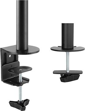 Neomounts FPMA-D550D3BLACK stolni nosač za tri ravna zaslona do 27" (69 cm) - crni