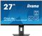 Monitor iiyama ProLite XUB2797UHSNP-B1, 27" 4K UHD IPS, 60Hz, 4ms, HDMI, DP, USB-C, KVM, zvučnici, pivot, crni