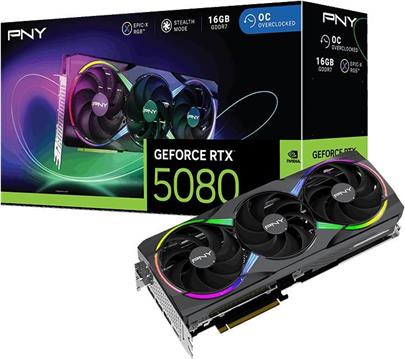 Grafička kartica PNY GeForce RTX 5080 ARGB OC 16GB GDDR7