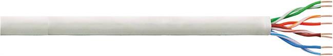 U/UTP kabel Cat.6 4x2xAWG24/7 stranded CCA, PVC, sivi, pak. 305m (cijena po metru, prodaja na kolut)